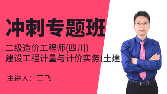 二级造价工程师(四川、云南)：建设工程计量与计价实务(土建)【冲刺专题班】-王飞