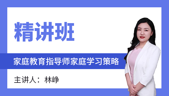 2022年家庭学习策略【精讲班】-林峥