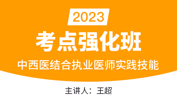 中西医结合执业医师：实践技能【考点强化班直播回看】-王超
