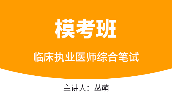 综合笔试【模考班直播回看】-丛萌