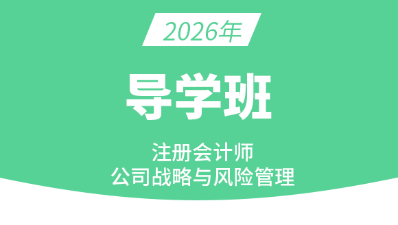 2026年公司战略风险【导学班】-费善峰