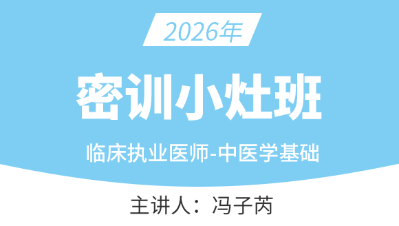临床执业医师-中医学基础【密训小灶班】-冯子芮