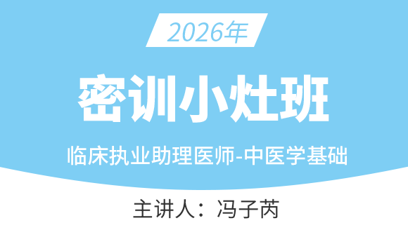 临床执业助理医师-中医学基础【密训小灶班】-冯子芮