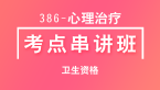 386-心理治疗-专业实践能力【考点串讲班直播回看】-程家国（五星推荐）