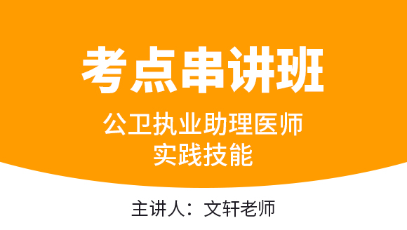 实践技能【考点串讲班直播回看】-文轩老师