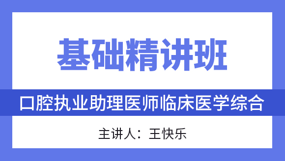 综合笔试：临床医学综合【基础精讲班】-王快乐