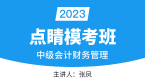 2023年财务管理【点睛模考班直播回看】-张凤