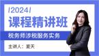 2024年涉税服务实务【课程精讲班-第二部分】-夏天