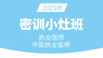 2025年中医执业医师【密训小灶班】