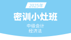 2025年经济法【密训小灶班】
