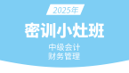 2025年财务管理【密训小灶班】