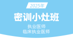 2025年临床执业医师【密训小灶班】