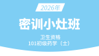 2026年101-药学【密训小灶班】-李影