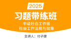 2025年社会工作法规与政策【习题带练班】-付子健