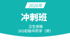 2026年202-中药学【冲刺班】-王韵茹