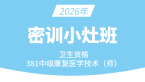 2026年381-康复医学治疗技术【密训小灶班】-李永杰