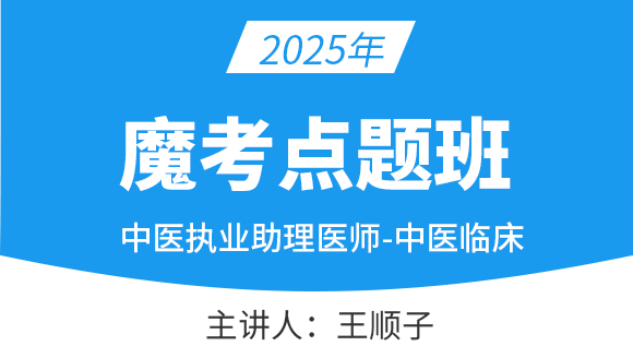 中医执业助理医师：中医临床【魔考点题班】-王顺子
