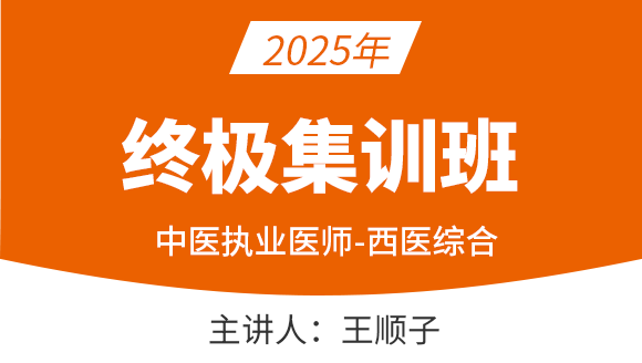 中医执业医师：西医综合【终极集训班】-王顺子