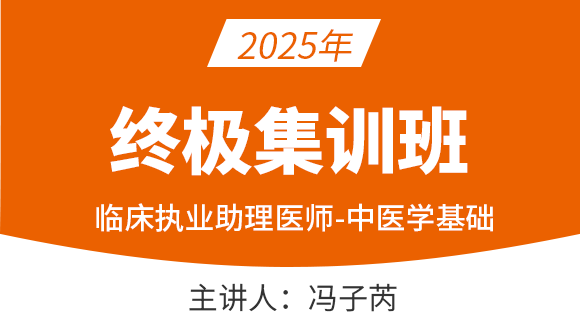 临床执业医师：中医学基础【终极集训班】-冯子芮