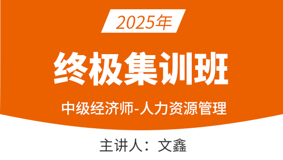 人力资源管理【终极集训班】-文鑫