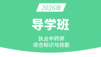 2026年综合知识与技能【导学班】