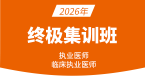 2026年临床执业医师【终极集训班】