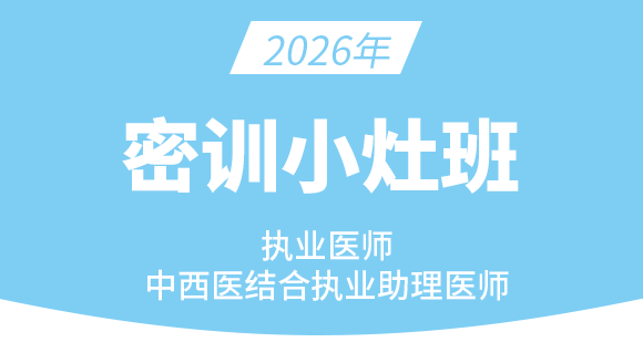 中西医结合执业助理医师【密训小灶班】