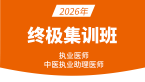2026年中医执业助理医师【终极集训班】