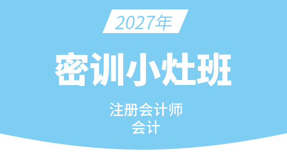 会计【密训小灶班】-孙娜娜